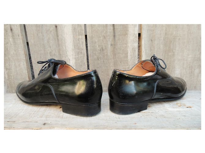 derby verniciati Unic Joseph Fenestrier p 40 Nero - vista 8