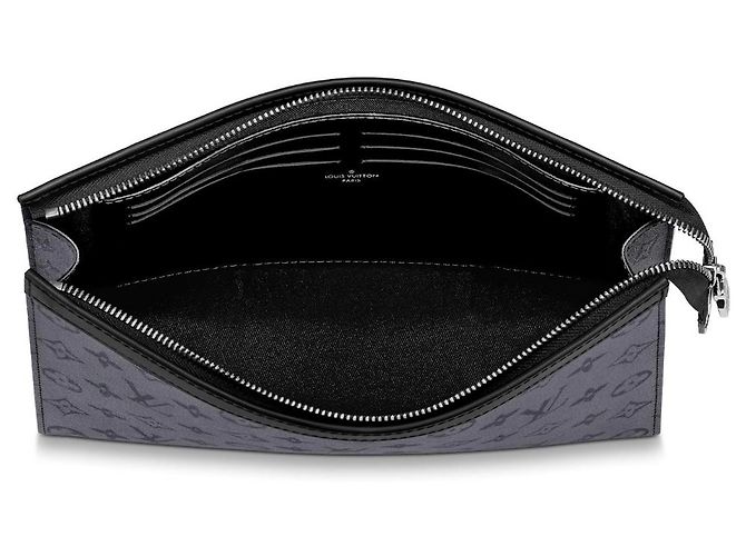 Louis Vuitton Scoperta della pochette LV nuova Grigio - vista 3