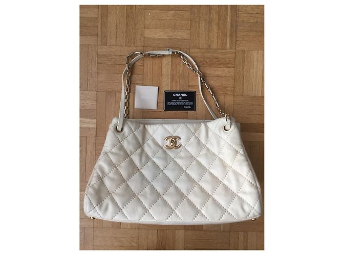 Chanel Handtasche Creme - Ansicht 15