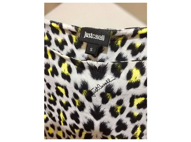 Vestido con estampado de la firma Just Cavalli Multicolor Estampado de leopardo - vista 2