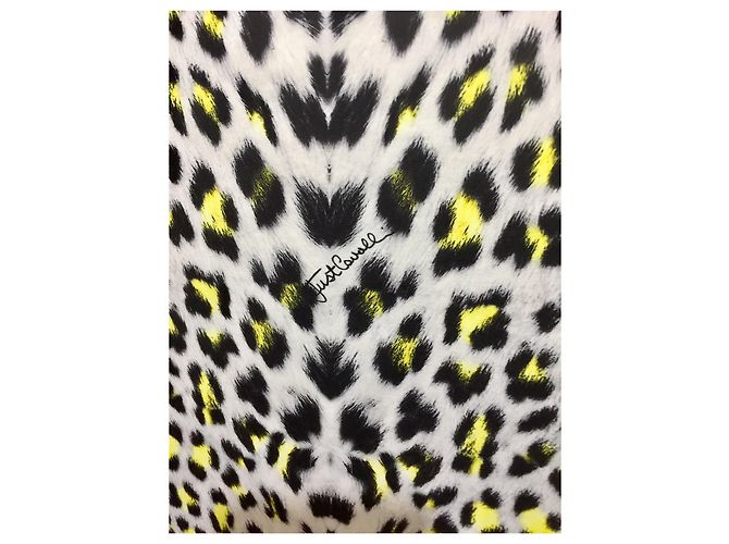 Vestido con estampado de la firma Just Cavalli Multicolor Estampado de leopardo - vista 4