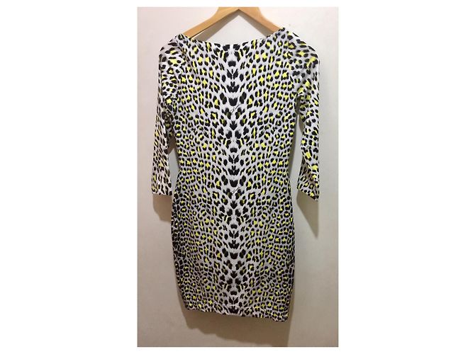 Vestido con estampado de la firma Just Cavalli Multicolor Estampado de leopardo - vista 7