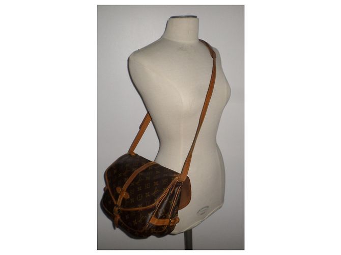Louis Vuitton Saumur MM Braun - Ansicht 3