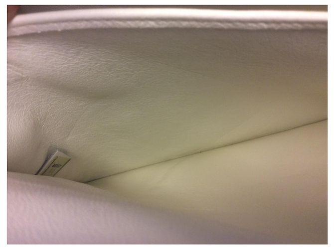 Borsa sportiva Chanel croce / spalla Bianco Grigio - vista 6