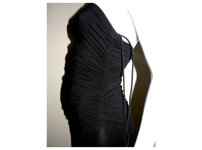 Wolford Fatal Ruched Dress Schwarz - Ansicht 3