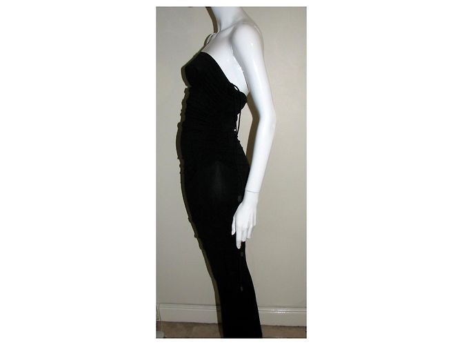 Wolford Fatal Ruched Dress Schwarz - Ansicht 5