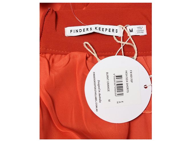 Autre Marque Pantaloncini arancioni Finders Keepers Arancione - vista 3