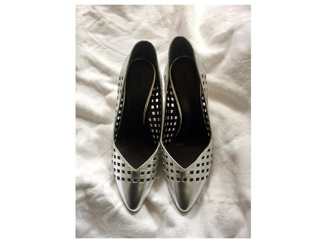 Décolleté Rebecca Minkoff in argento - vista 2