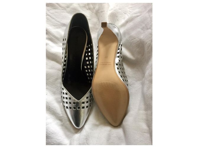 Décolleté Rebecca Minkoff in argento - vista 3
