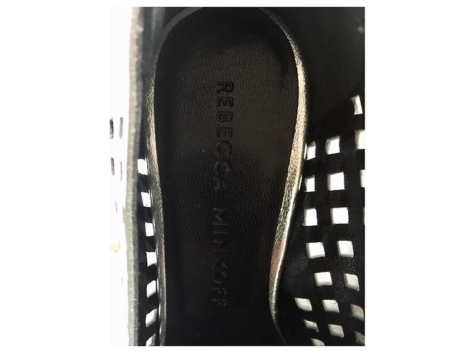 Décolleté Rebecca Minkoff in argento - vista 5