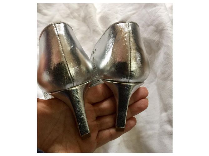 Décolleté Rebecca Minkoff in argento - vista 6