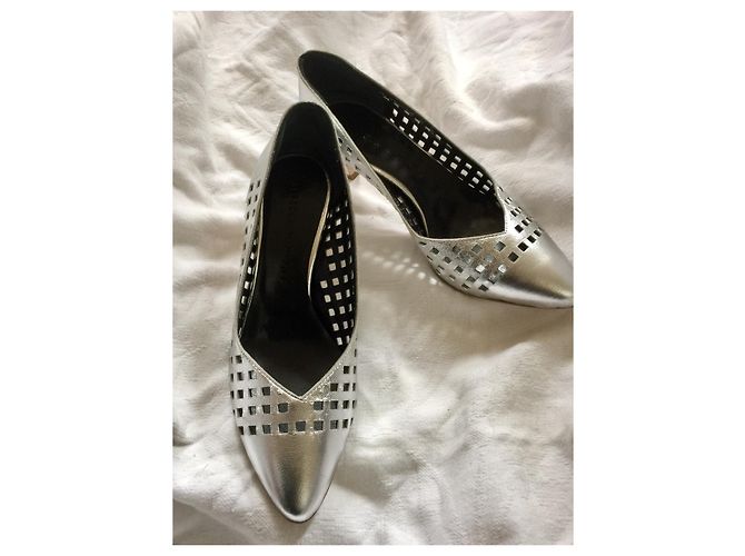 Décolleté Rebecca Minkoff in argento - vista 8