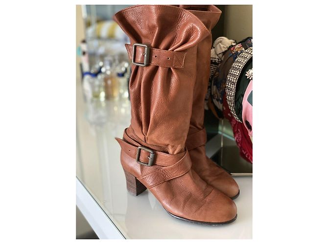 Stivali Slough in pelle Russell & Bromley castagna Castagno - vista 3
