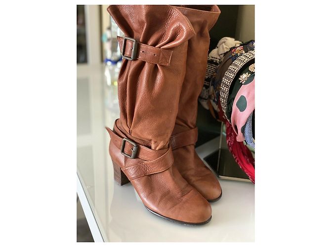 Stivali Slough in pelle Russell & Bromley castagna Castagno - vista 4