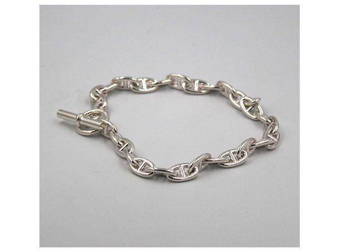 Collar de cadena Hermès ANCRE plata esterlina - vista 5