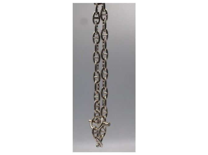 Collar de cadena Hermès ANCRE plata esterlina - vista 6