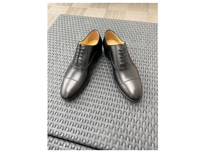 Derby Chanel in pelle di agnello nera Nero - vista 2