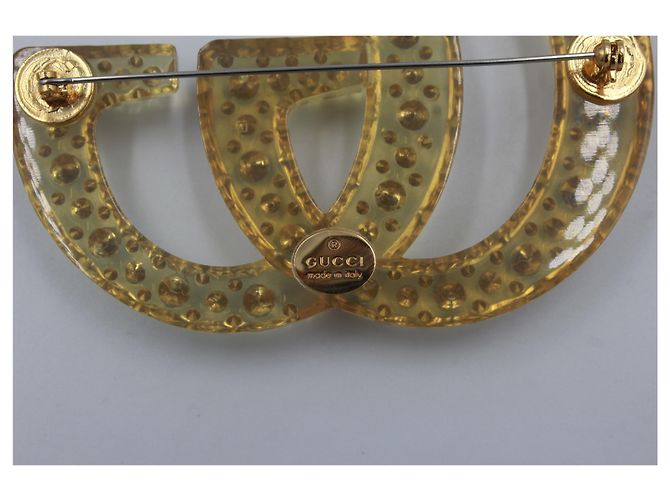 Gucci Broche Blond resés - vista 3