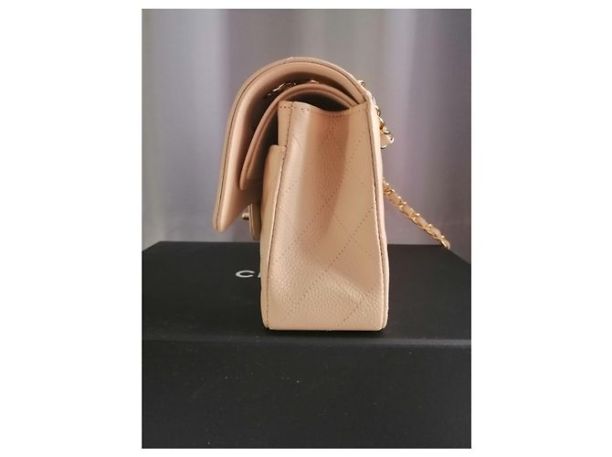 Chanel Piccola doppia patta classica senza tempo Beige - vista 10
