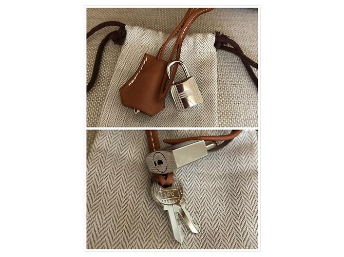 Acapulco Hermès Fauve Barenia Birkin 30Hardware palladio CM Marrone - vista 10