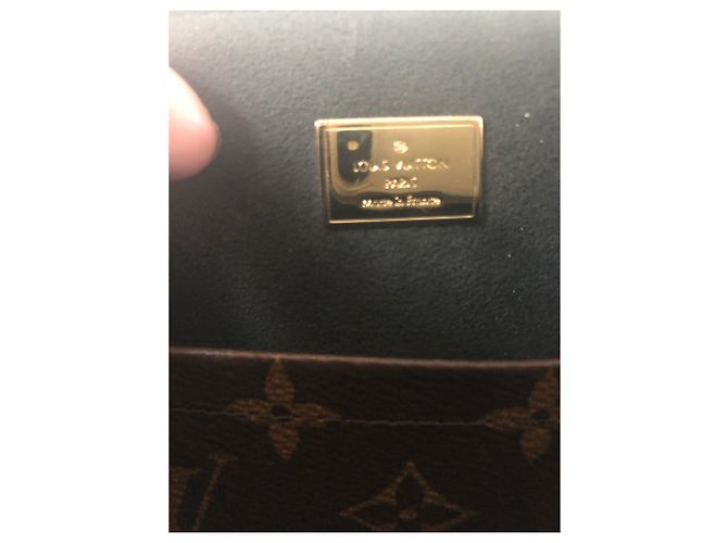 Louis Vuitton Alma BB Edizione limitata Marrone Nero Argento Gold hardware - vista 6