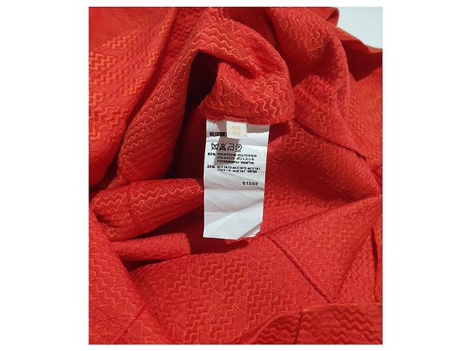 Valentino Kleid Orange Größe 46 - Ansicht 5