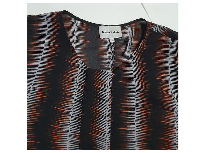 Bimba & Lola Kleid aus Viskose Mehrfarbig Größe S Mehrfarben - Ansicht 4