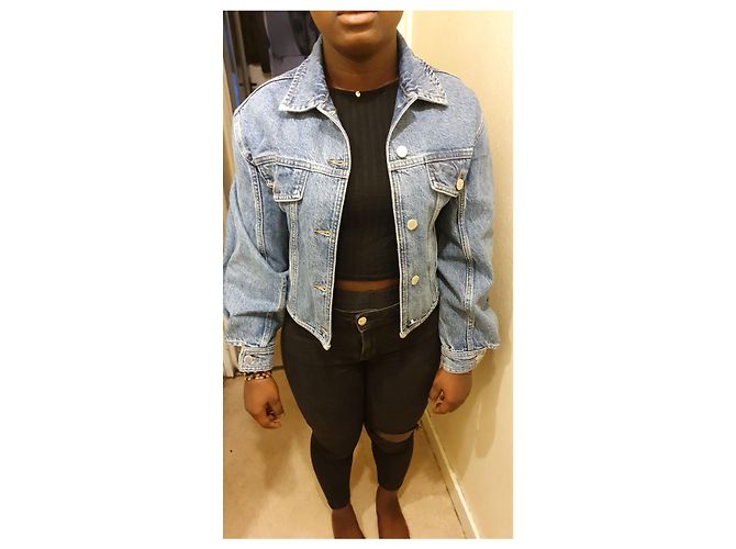 Maje Jeansjacke Hellblau - Ansicht 2