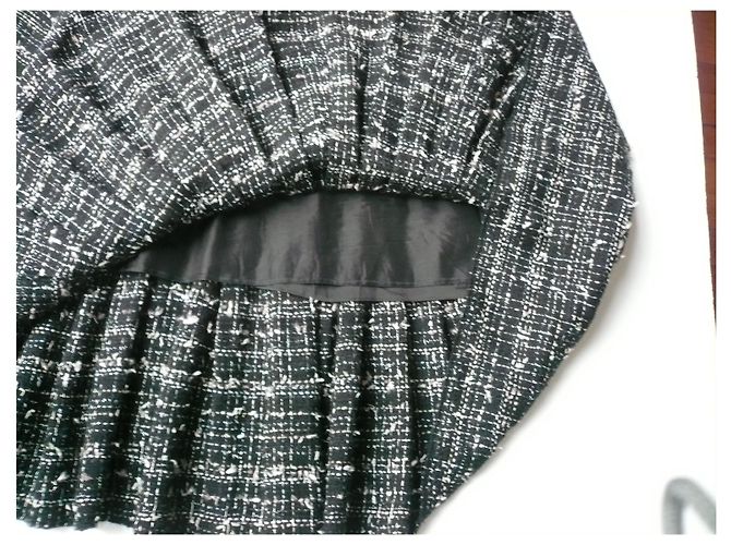 CHANEL - ABITO DA GIACCA TWEED SUPERBE T38 Multicolore - vista 10