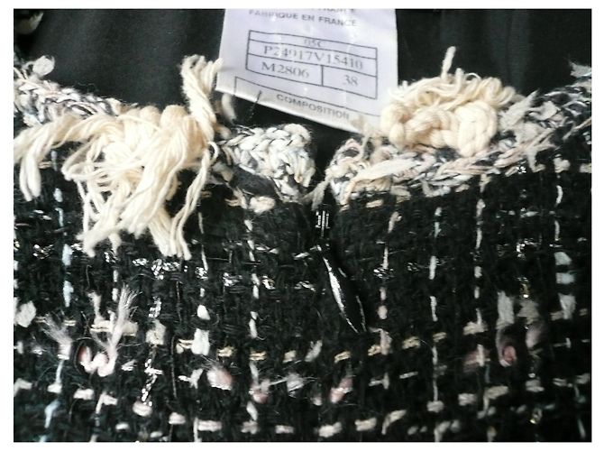 CHANEL - ABITO DA GIACCA TWEED SUPERBE T38 Multicolore - vista 7