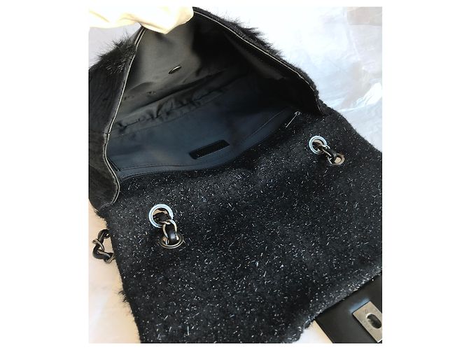 Timeless Chanel Borsa jumbo senza tempo limitata Nero - vista 12