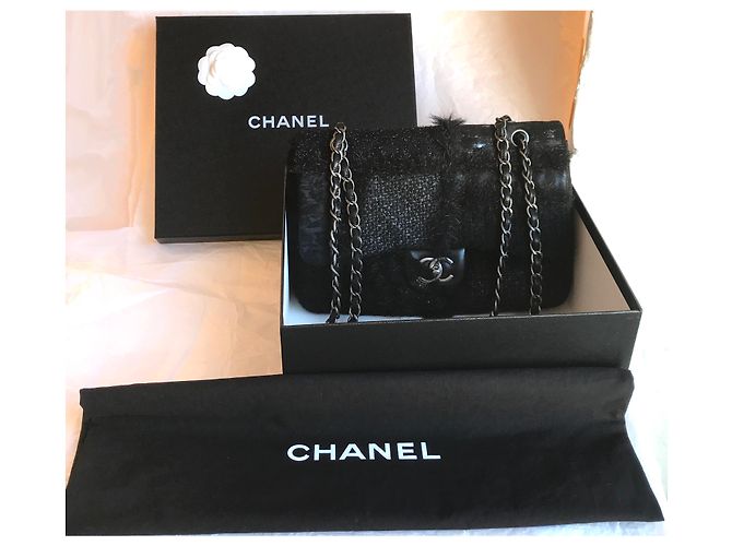 Timeless Chanel Borsa jumbo senza tempo limitata Nero - vista 2