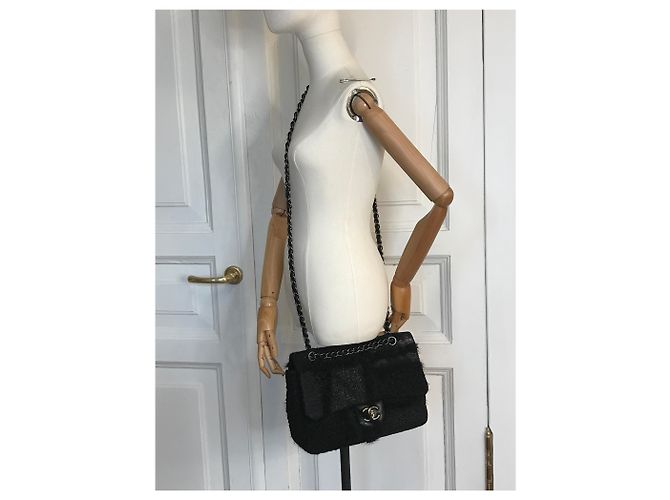 Timeless Chanel Borsa jumbo senza tempo limitata Nero - vista 24