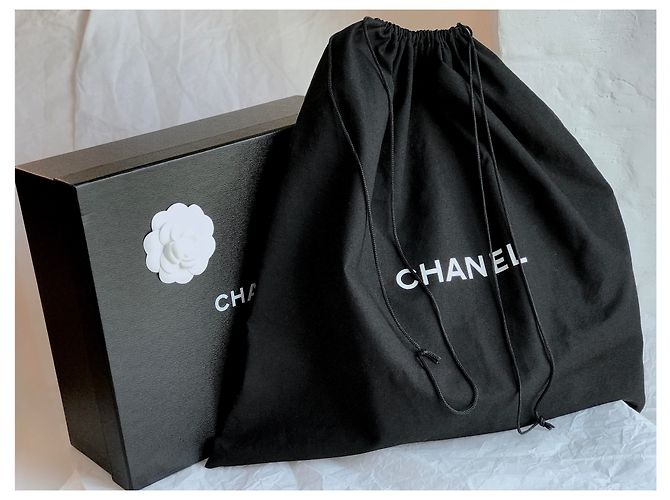 Timeless Chanel Borsa jumbo senza tempo limitata Nero - vista 26