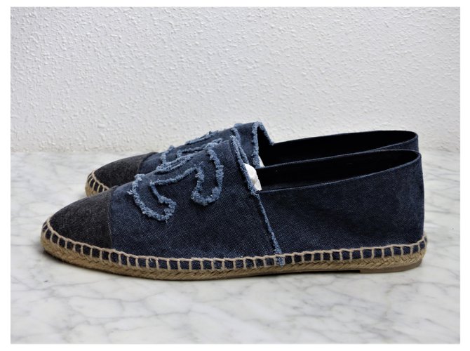 Chanel espadrillas Blu - vista 2