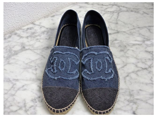 Chanel espadrillas Blu - vista 3
