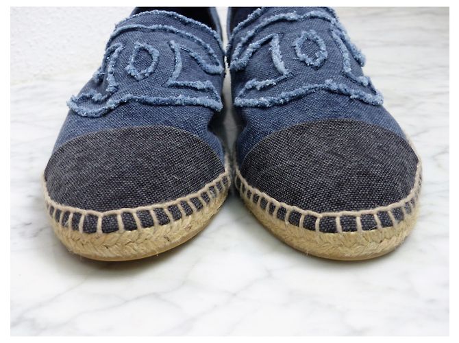 Chanel espadrillas Blu - vista 4