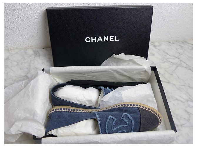 Chanel espadrillas Blu - vista 9