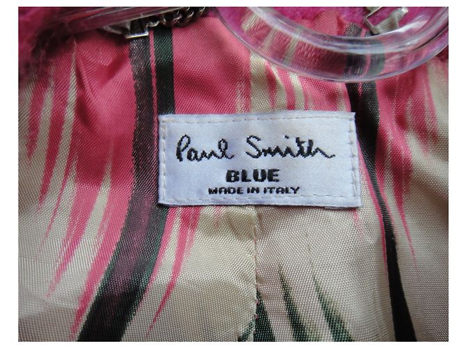 Paul Smith Blue Paul Smith Wolle & Mohair T Jacke 40 Pink - Ansicht 2