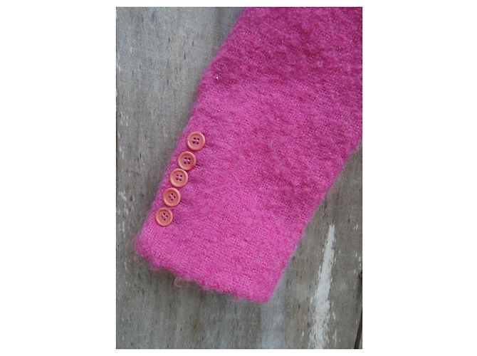 Paul Smith Blue Paul Smith Wolle & Mohair T Jacke 40 Pink - Ansicht 5