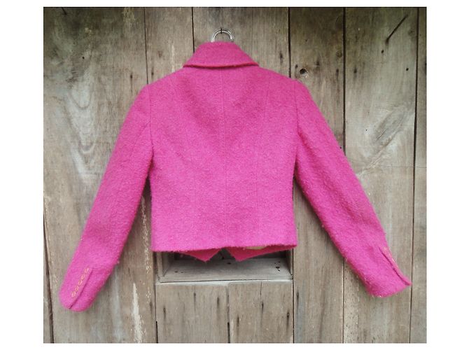 Paul Smith Blue Paul Smith Wolle & Mohair T Jacke 40 Pink - Ansicht 7