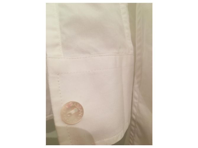 Dolce & Gabbana Camicia Lunga Bianca in Cotone Bianco - vista 6