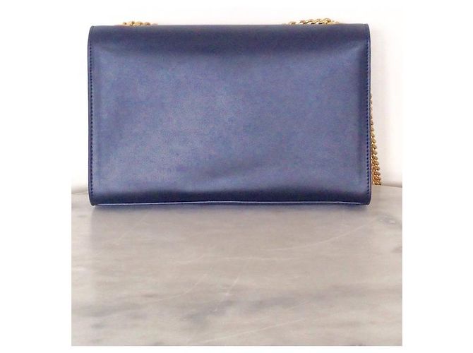BORSA POMPOM MEDIA KATE SAINT LAURENT - vista 2
