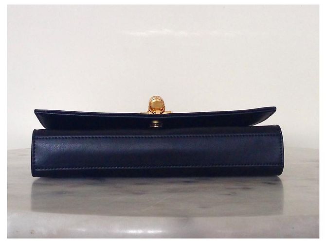 BORSA POMPOM MEDIA KATE SAINT LAURENT - vista 3