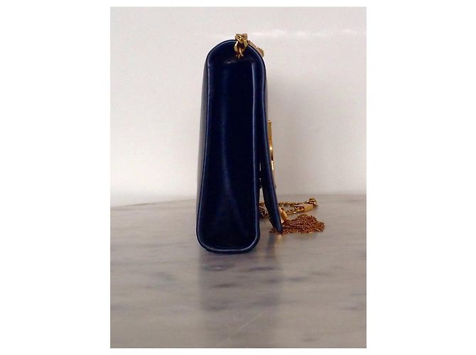 BORSA POMPOM MEDIA KATE SAINT LAURENT - vista 4