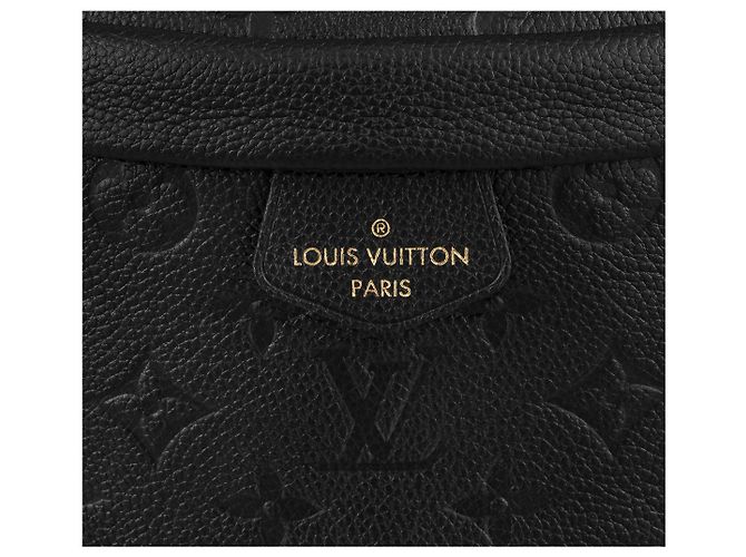 Louis Vuitton LV Bumbag empreinte leather new Preto - vista 3