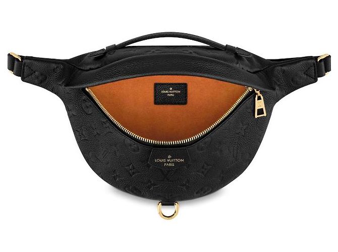 Louis Vuitton LV Bumbag empreinte leather new Preto - vista 5