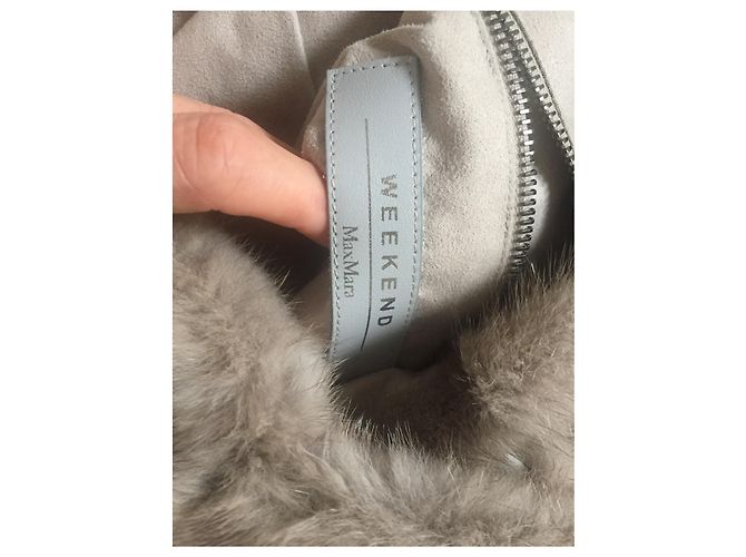 Weekend Max Mara Nerz Pelztasche - Ansicht 10