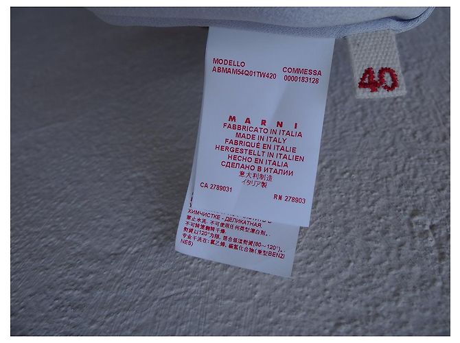 Abito Marni in lana e viscosa rosso beige - vista 10