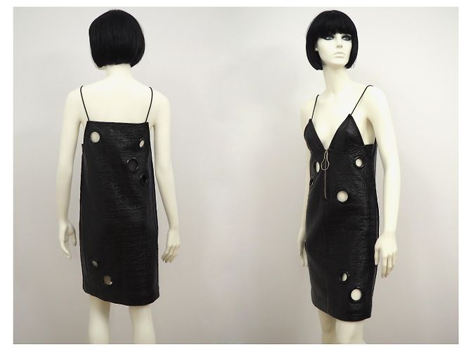 Abito cut-out nero di Bally - vista 4